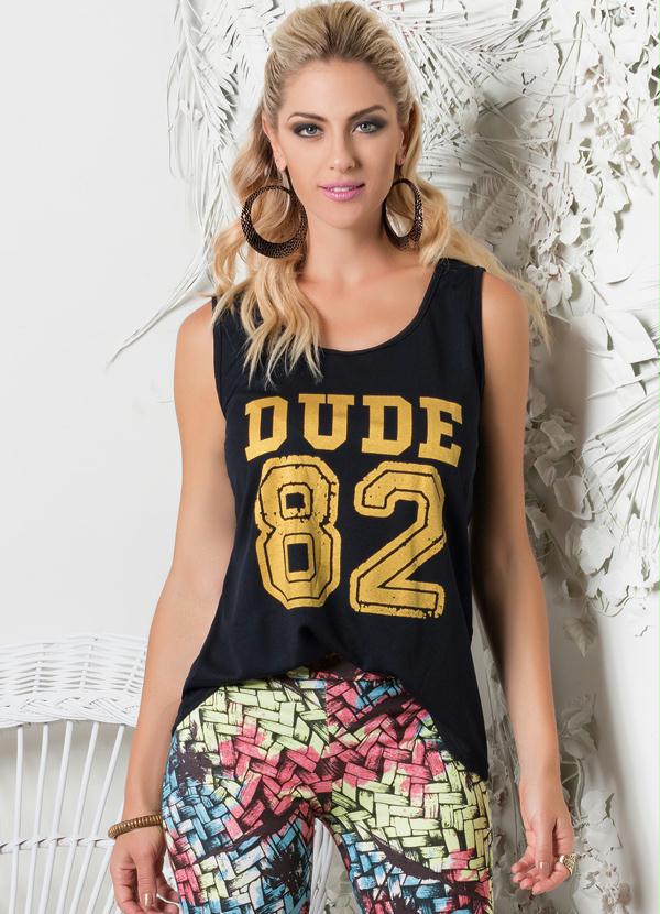 Outlet - Regata Number Preta