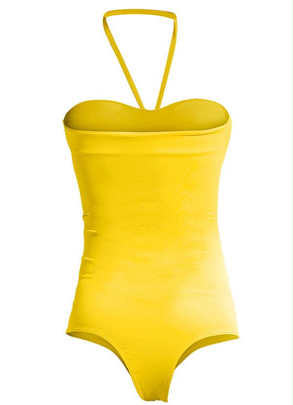 Quintess - Body Tomara que Caia Amarelo 8