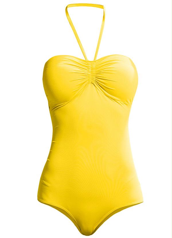 Quintess - Body Tomara que Caia Amarelo 9