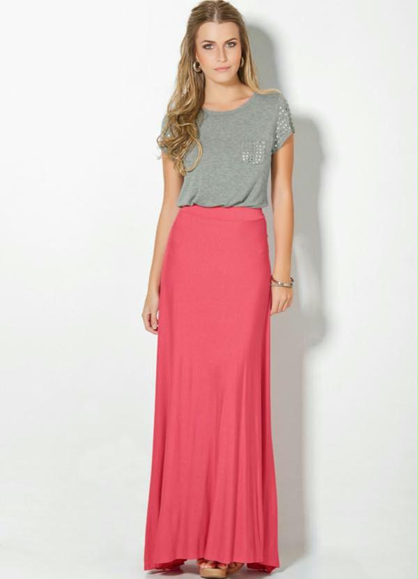 Quintess - Blusa Cinza Mescla com Detalhes de Tachas 4