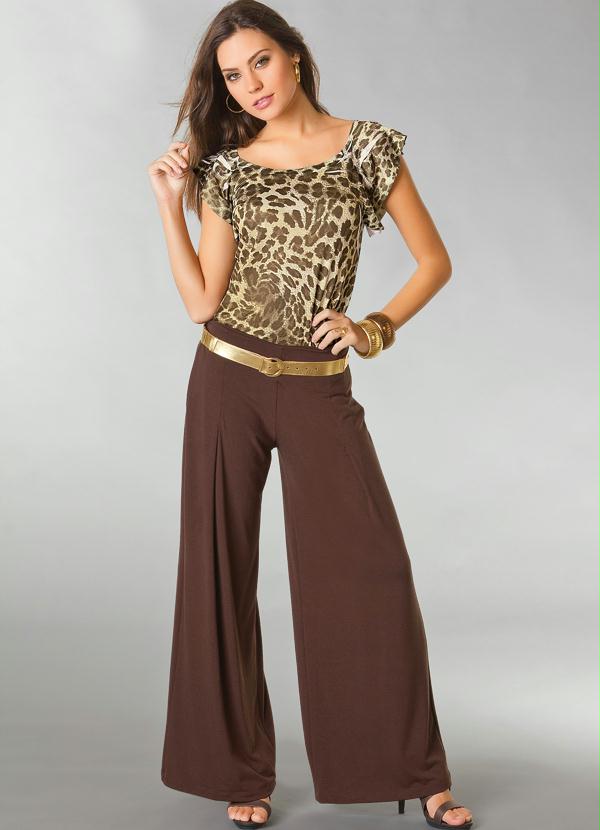 Quintess - Blusa Oncinha Decote Canoa 12