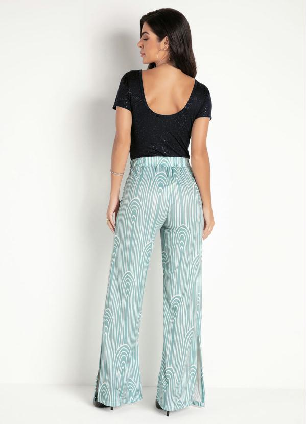 Outlet - Body com Brilho Preto Manga Curta 2