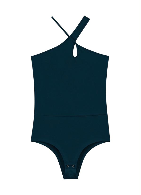 Marialícia - Body Transpassado Marinho