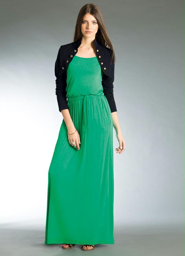 Quintess - Casaquinho Preto com Botões Prata