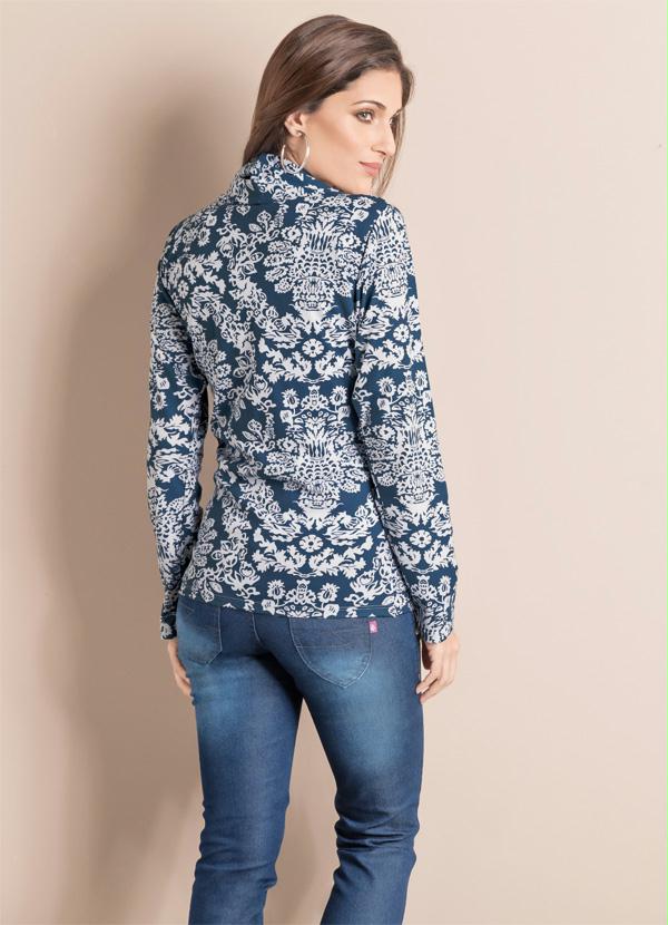 Outlet - Casaco Estampa Floral 4