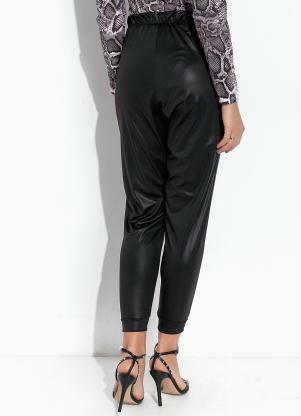 Moda Pop - Calça Preto em Cirrê - MODA POP