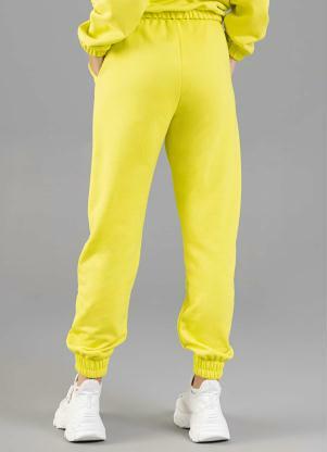 Just Basic - Calça Básica em Moletom Verde - JUST BASIC