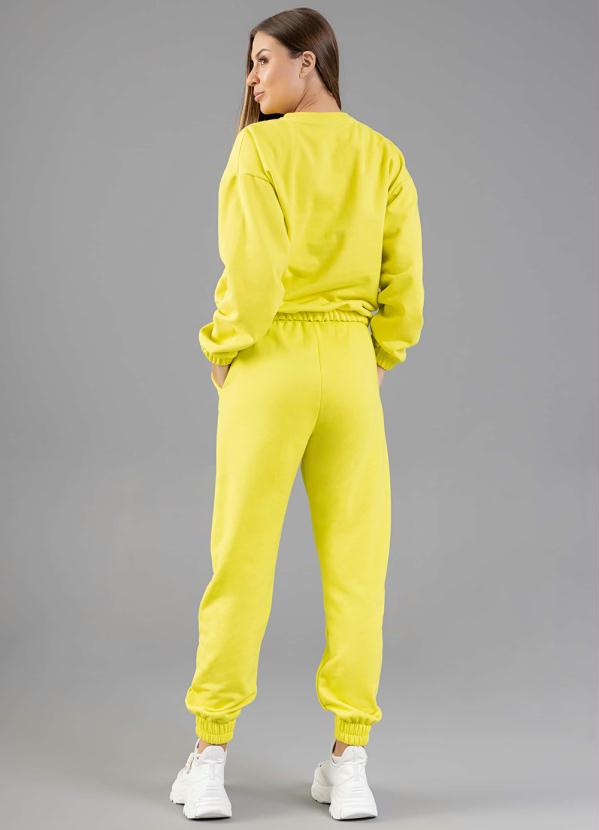 Just Basic - Calça Básica em Moletom Verde 4