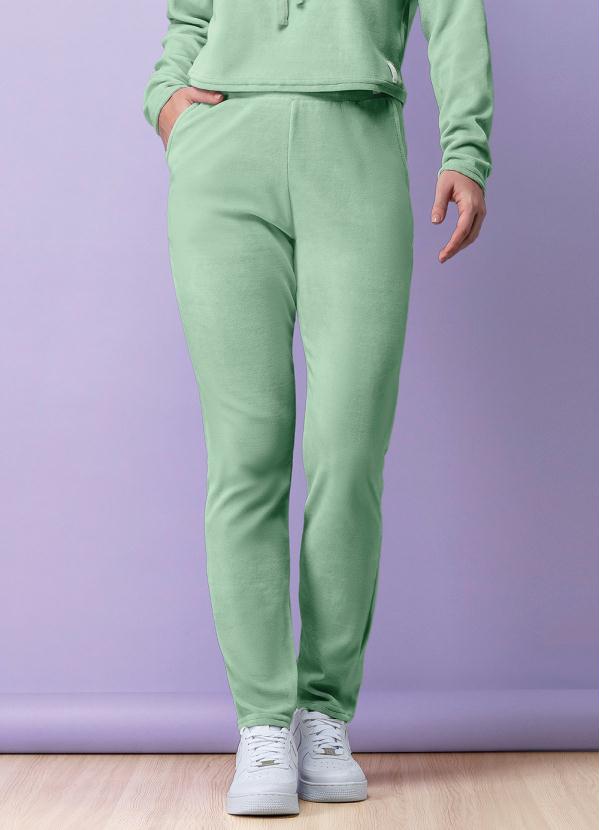 Marialícia - Calça Feminina Adulto Verde