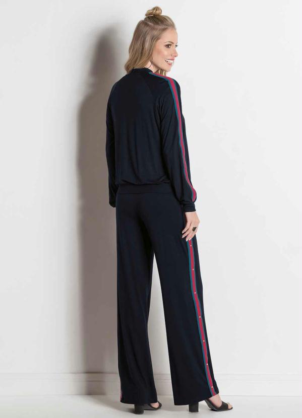 Miss Masy - Calça Preta Miss Masy com Tachas Laterais 4