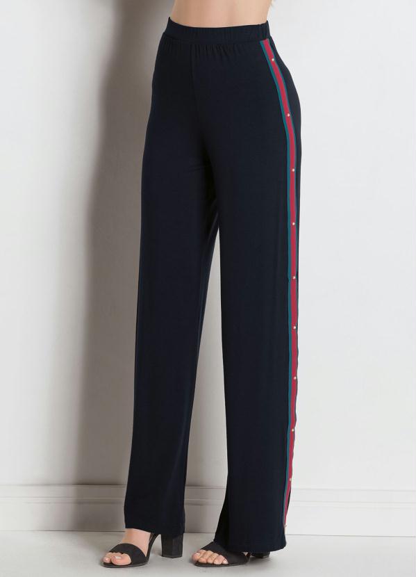 Miss Masy - Calça Preta Miss Masy com Tachas Laterais 5