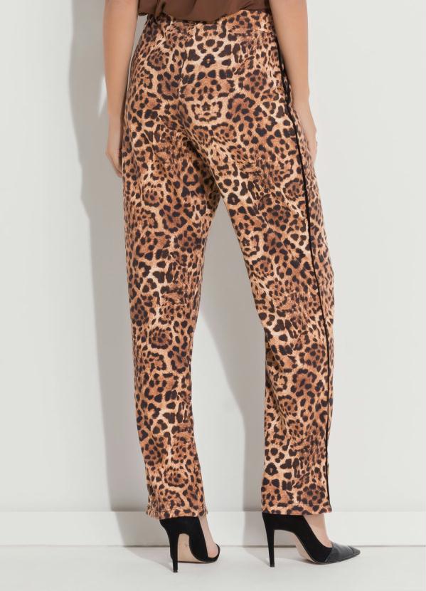 Quintess Calça Quintess Onça Jogging com Listra Lateral