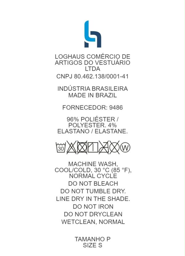 Quintess - Calça Cropped Marinho com Cintura Alta 7