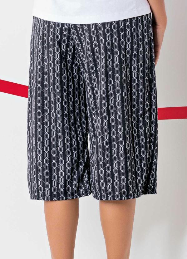 Outlet - Calça Pantacurt Estampada com Bolsos 2