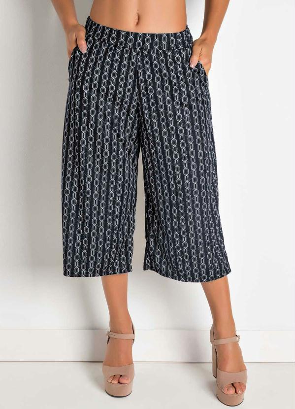 Outlet - Calça Pantacurt Estampada com Bolsos 5