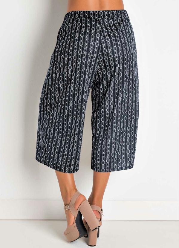Outlet - Calça Pantacurt Estampada com Bolsos 6