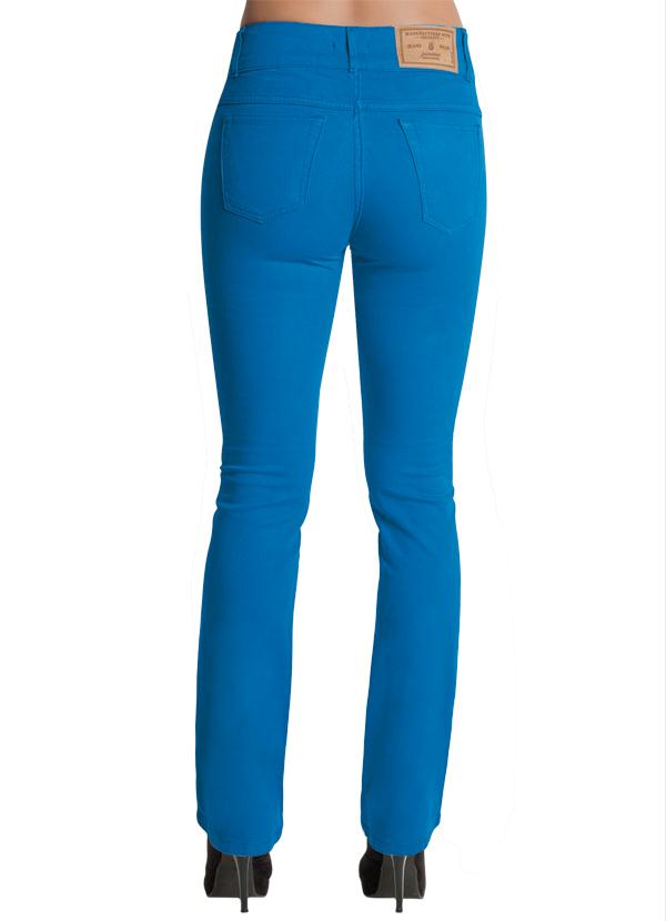 Janine - Calça Flare Azul 2