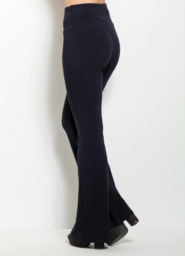 Outlet - Calça Flare Preta com Cintura Média 6