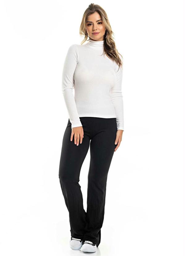 Up Close - Calça Flare Preto 3