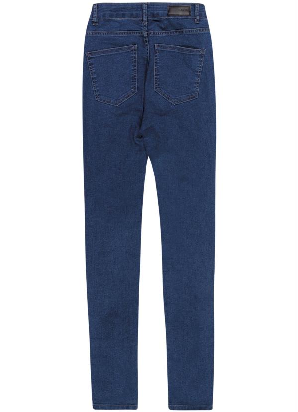 Enfim - Calça Azul Escuro Skinny Jeans Feminina 4