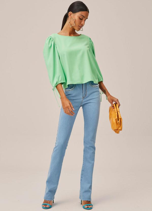 Lança Perfume - Calça Jeans Boot Cut Azul 3