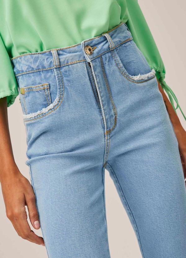 Lança Perfume - Calça Jeans Boot Cut Azul 5