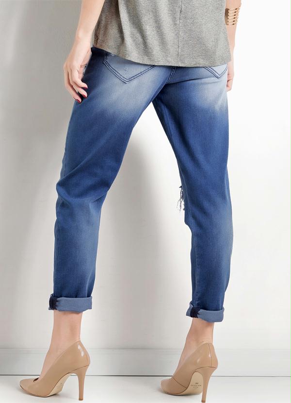 Ah - Calça Jeans Boy Fit Destroyed Ana Hickmann 2