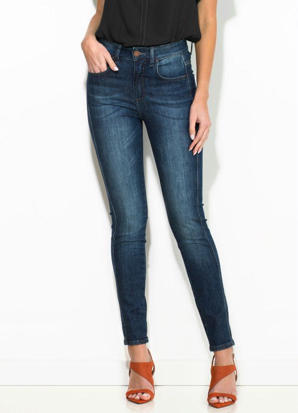 Forum - Calça Jeans Chloe Cigarrete Azul