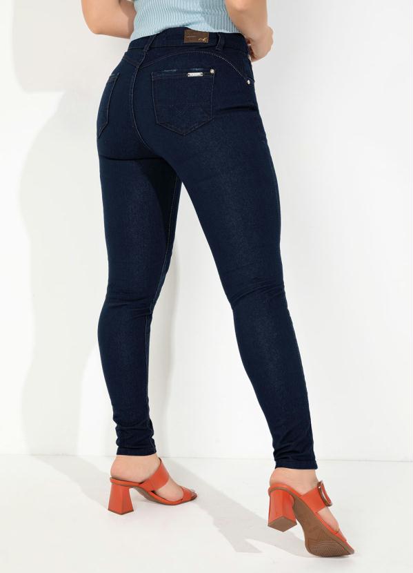 Outlet - Calça Jeans Cigarrete com Bolsos Kdori 2