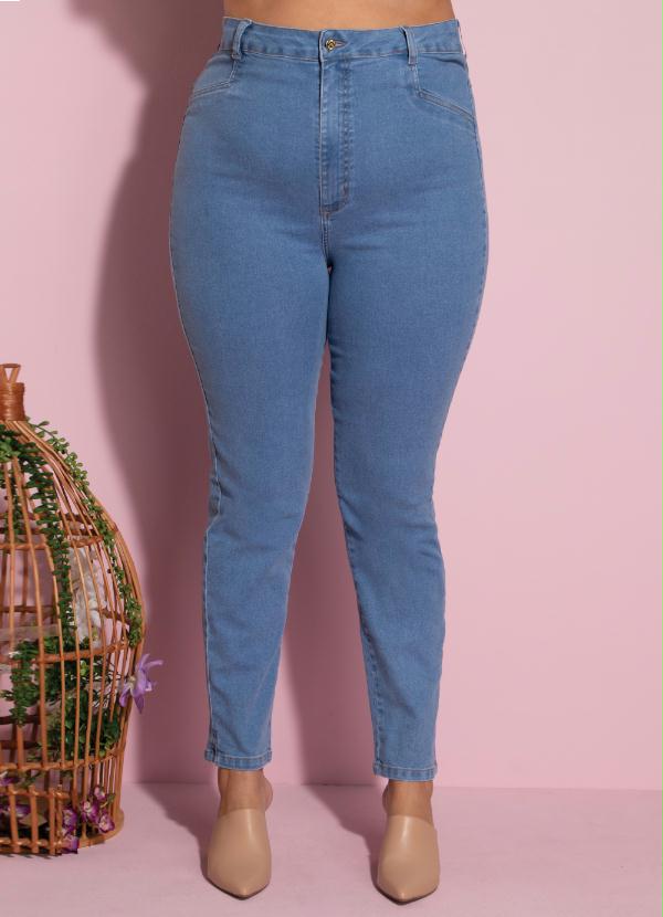 Quintess - Calça Jeans com Bolsos Funcionais nas Costas 5