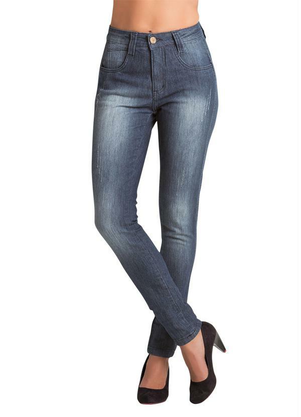 Janine - Calça Jeans com Cintura Alta