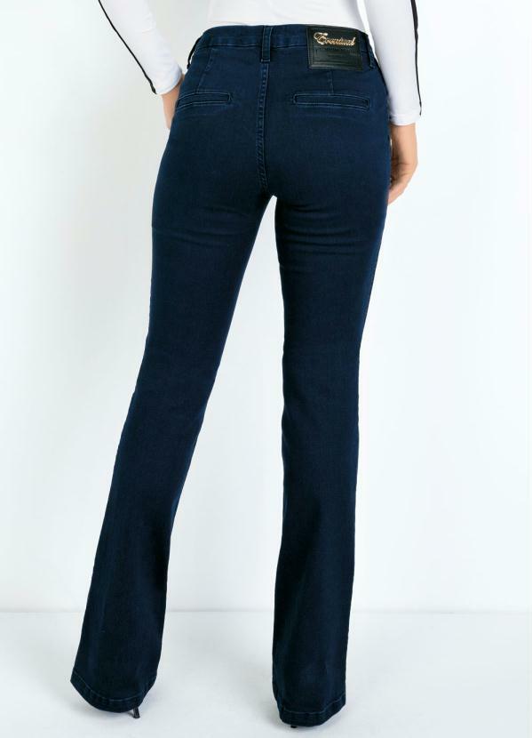 Eventual - Calça Jeans Eventual Boot Cut com Bolsos 2