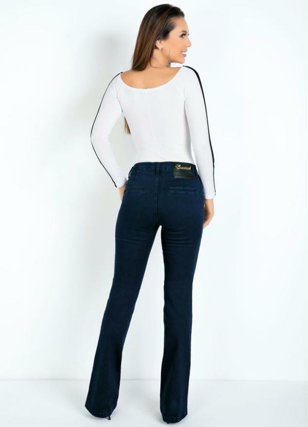 Eventual - Calça Jeans Eventual Boot Cut com Bolsos 4