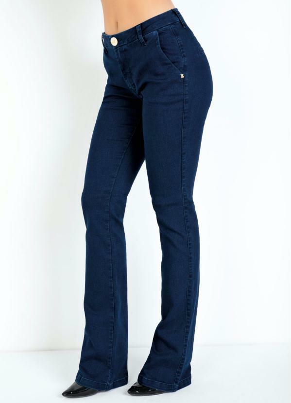 Eventual - Calça Jeans Eventual Boot Cut com Bolsos 5