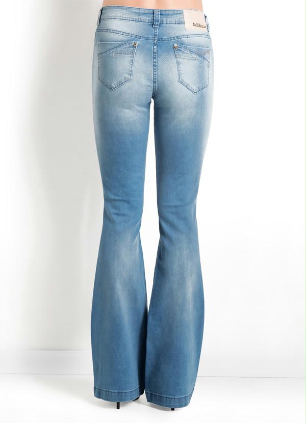 Ah - Calça Jeans Flare com Lavação Ana Hickmann 7