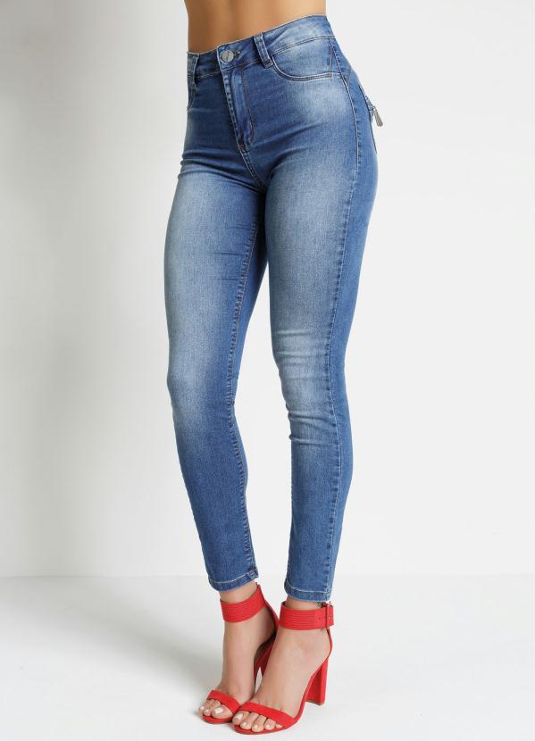 Sawary Jeans - Calça Jeans Hot Pants com Zíper no Bolso Sawary 5
