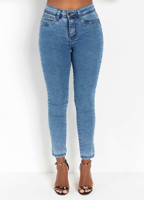 Sawary Jeans - Calça Jeans Levanta Bum Bum Cigarrete Sawary