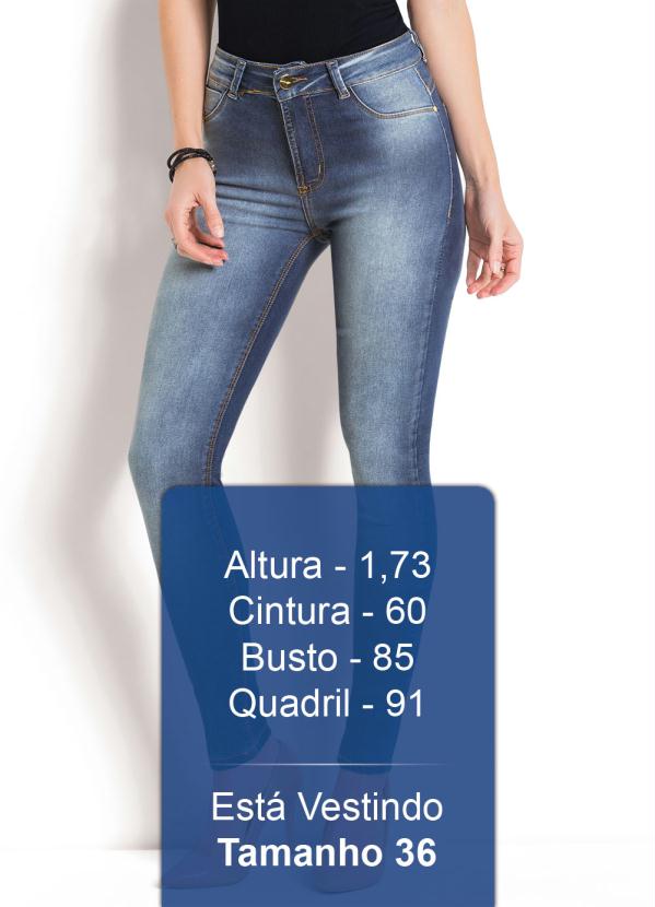 Sawary Jeans - Calça Jeans Sawary Azul Modelo Cigarrete 3