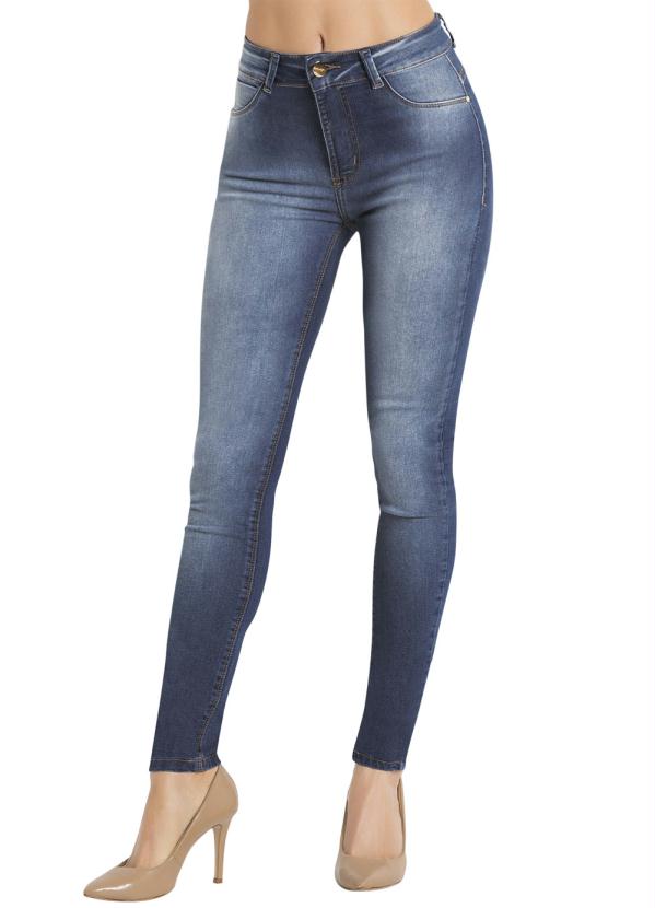 Sawary Jeans - Calça Jeans Sawary Azul Modelo Cigarrete 4