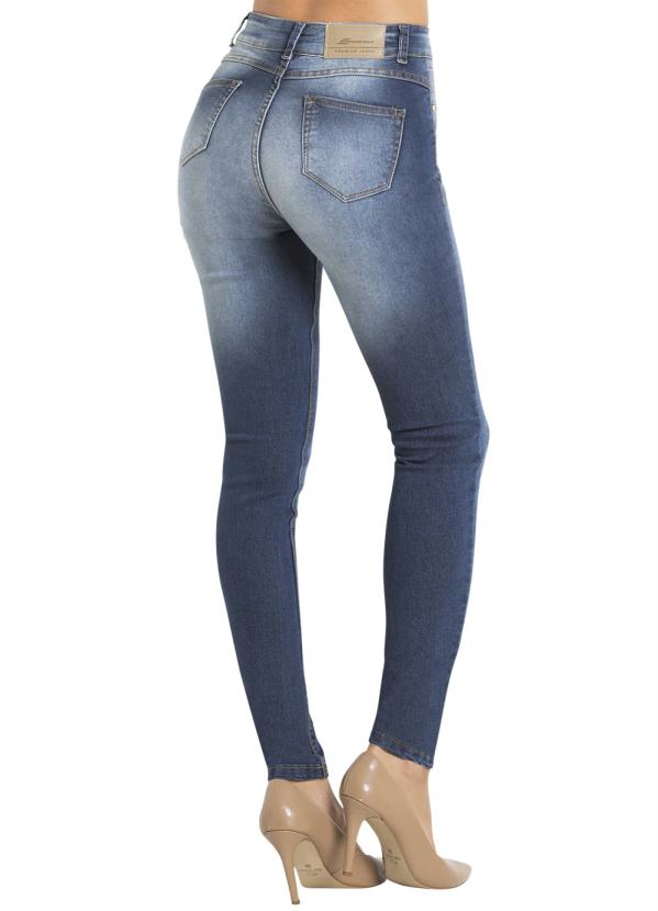 Sawary Jeans - Calça Jeans Sawary Azul Modelo Cigarrete 5