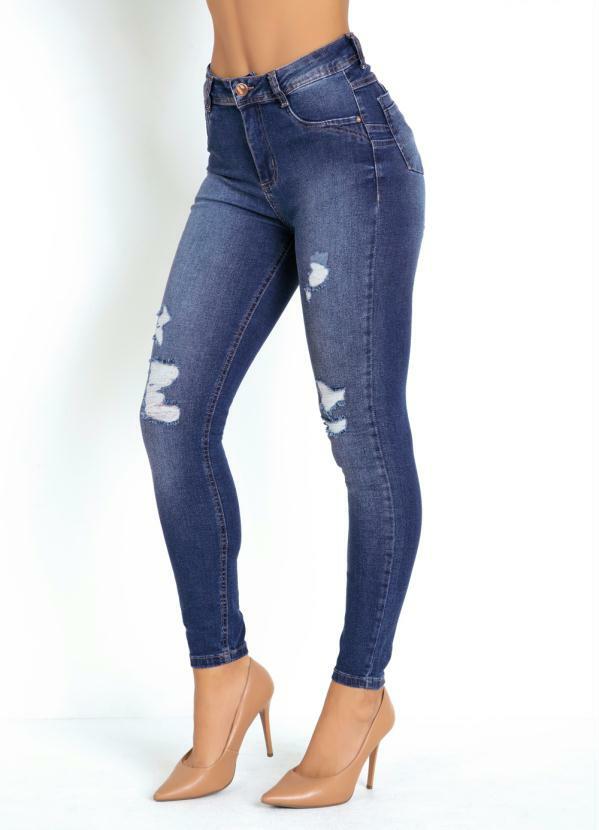 calça jeans flex sawary