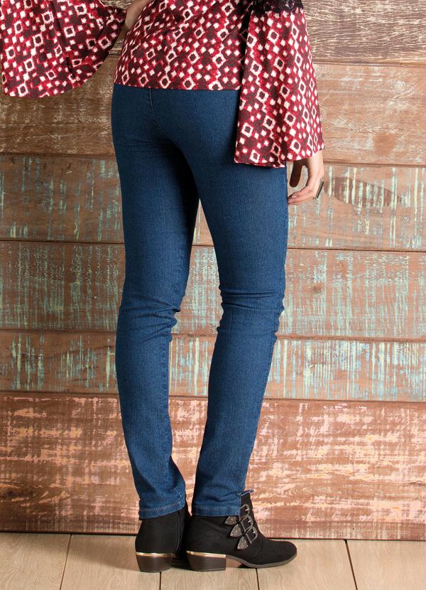 Quintess - Calça Jeans Skinny Cintura Alta 2