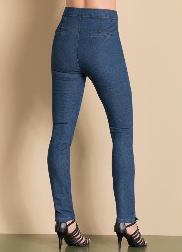 Quintess - Calça Jeans Skinny Cintura Alta 6