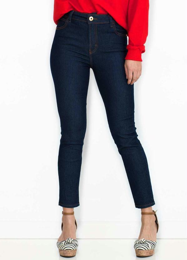 Coca Cola - Calça Jeans Super High Azul