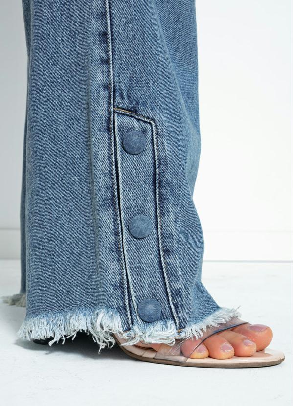 Sawary Jeans - Calça Jeans Wide Leg Destroyed Sawary 3