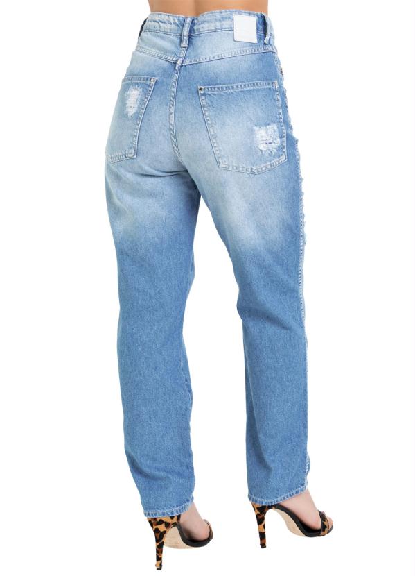 Eventual - Calça Mom Eventual com Destroyed Jeans 7