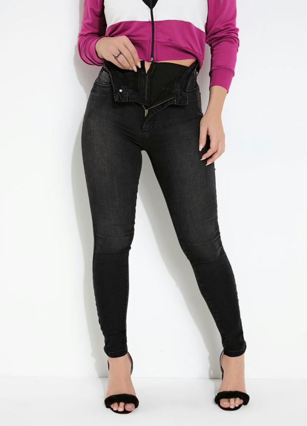 Sawary Jeans - Calça Preta Super Lipo Push Up Sawary 3