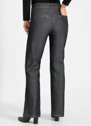 bonprix - Calça Preto em Jeans de Algodão - BONPRIX