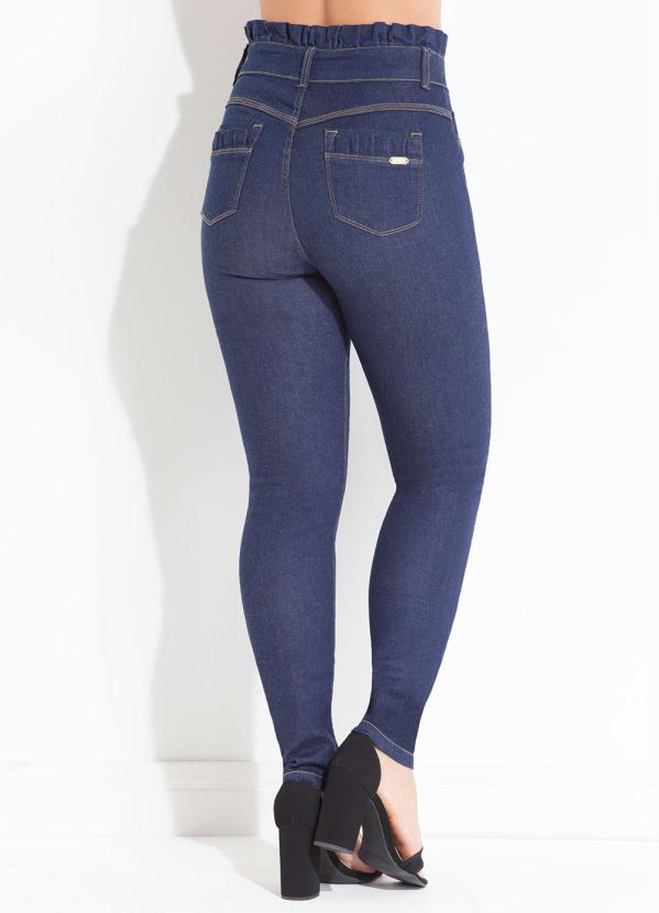 Quintess - Calça Quintess Jeans com Pregas na Cintura 2