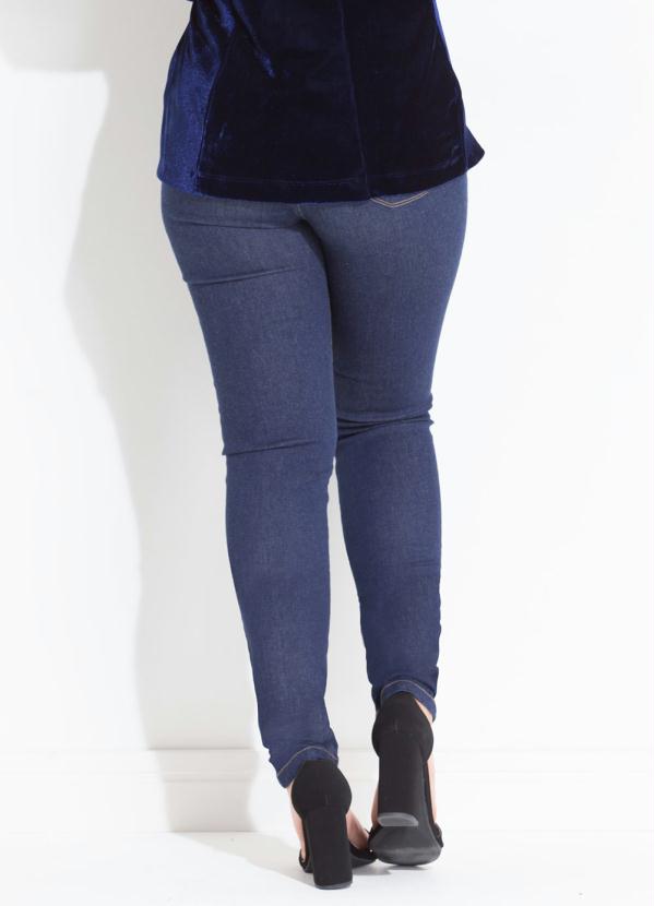 Quintess - Calça Quintess Jeans com Pregas na Cintura 4